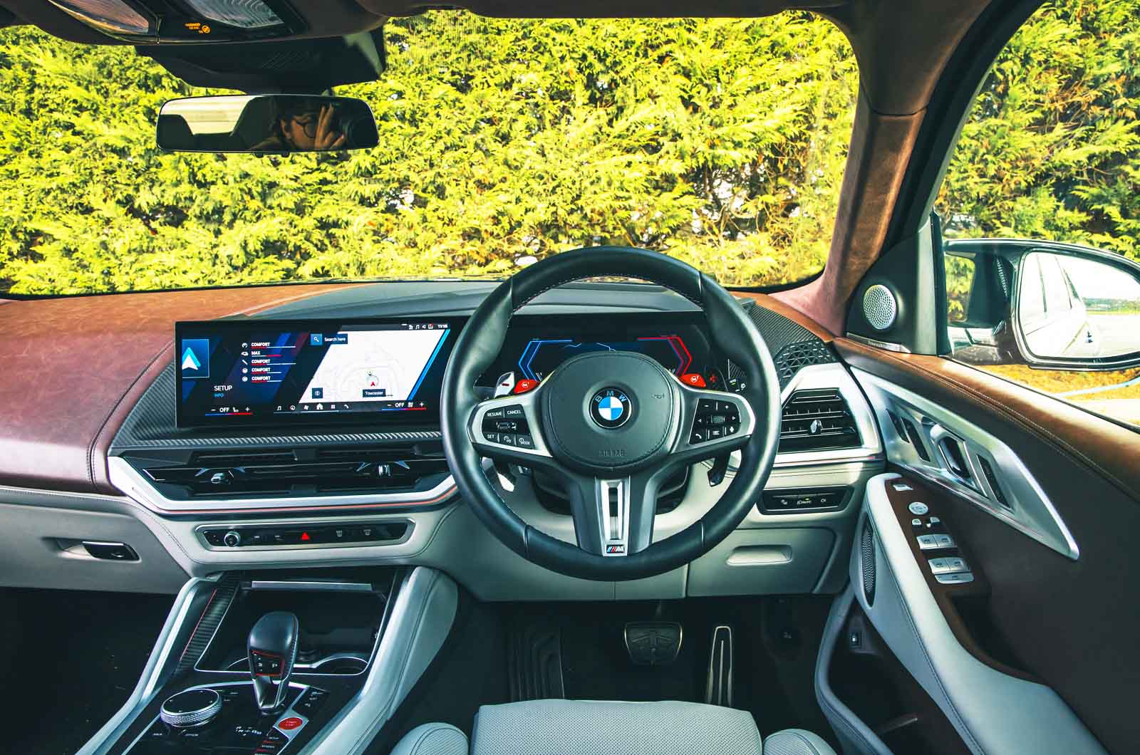 BMW XM dashboard