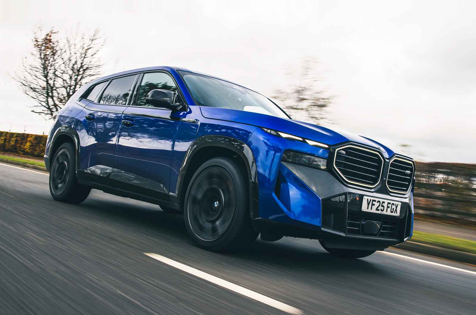 BMW XM front driving