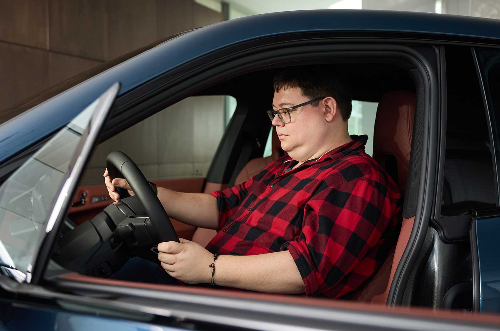 Darren Moss in BMW iX