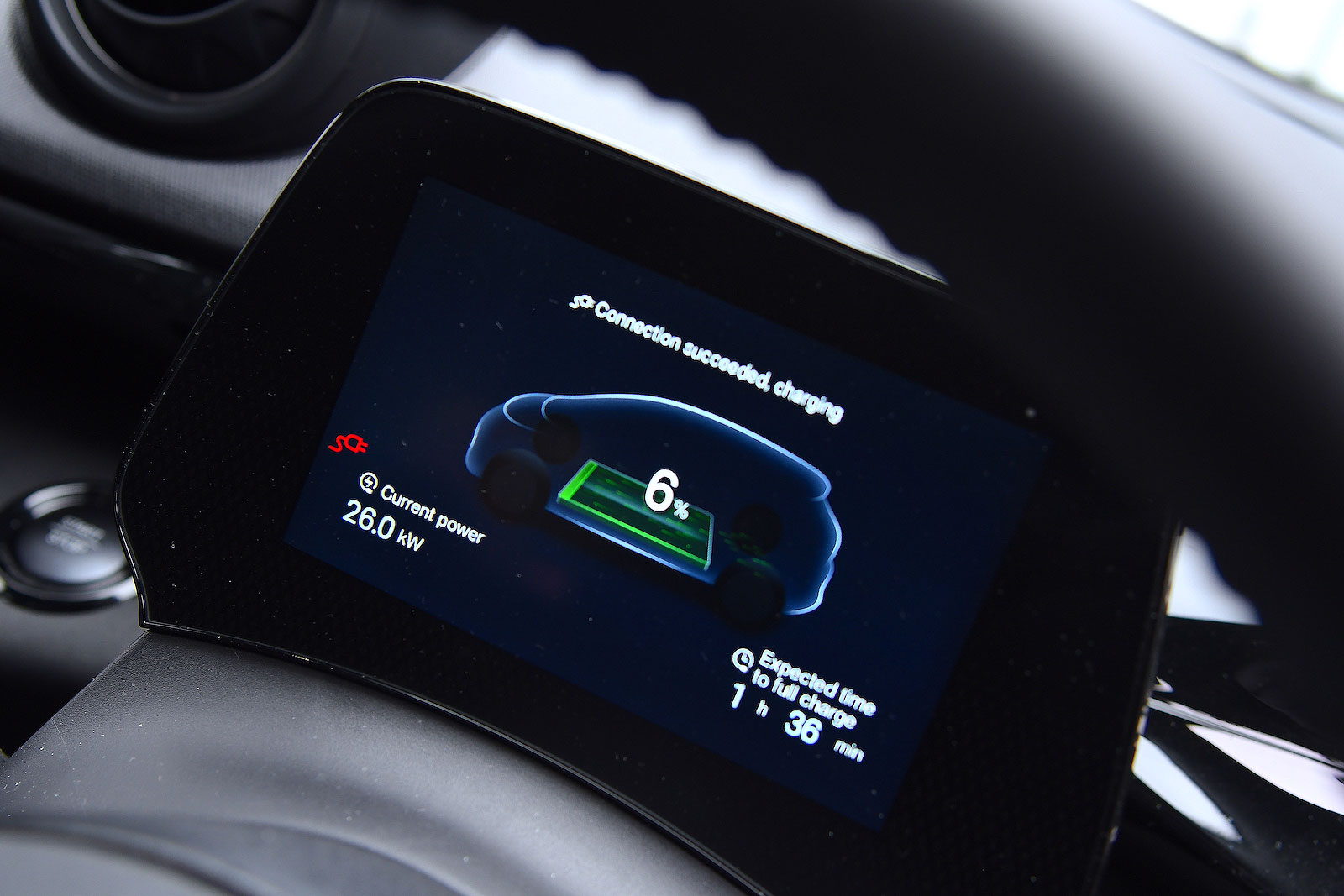 BYD Dolphin driver display