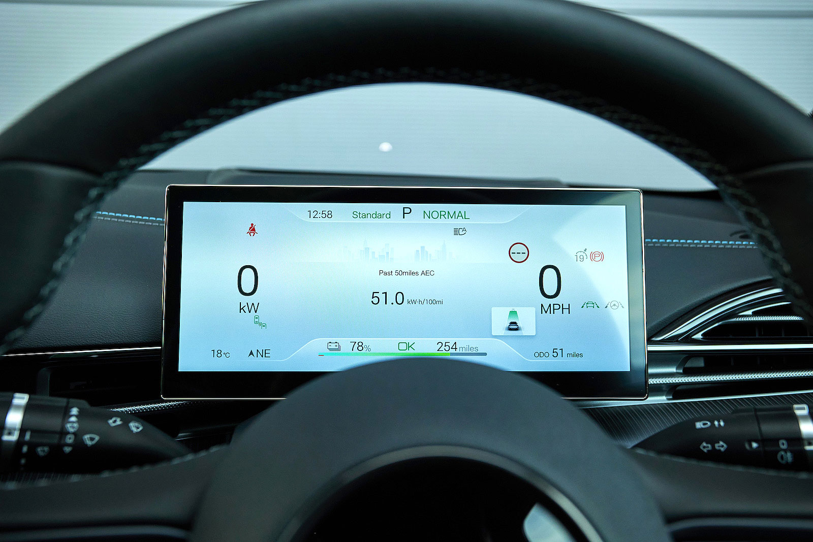 BYD Seal driver display