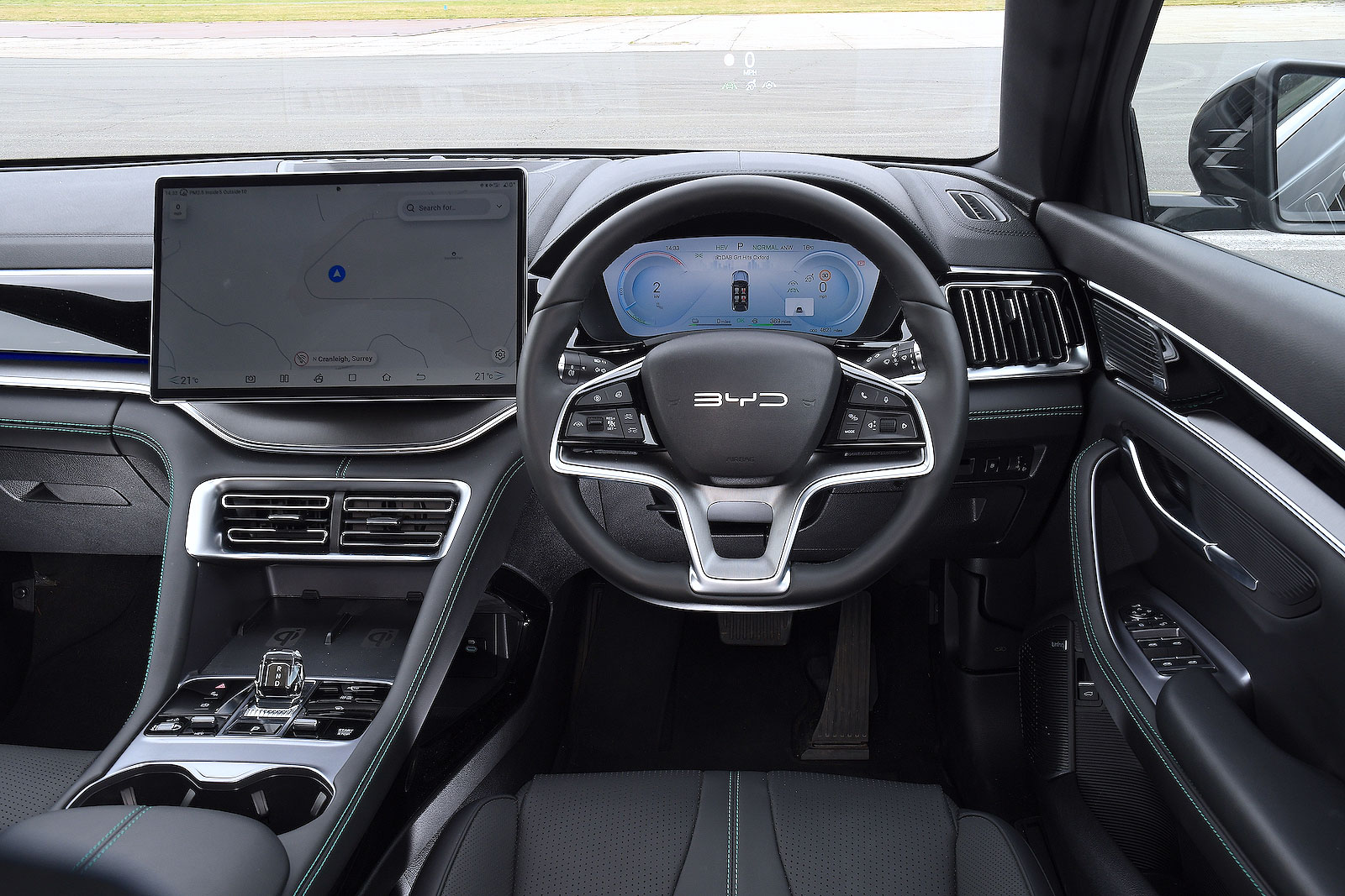 BYD Seal U dashboard