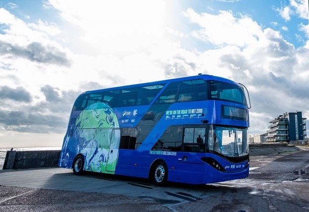 Zero emissions bus