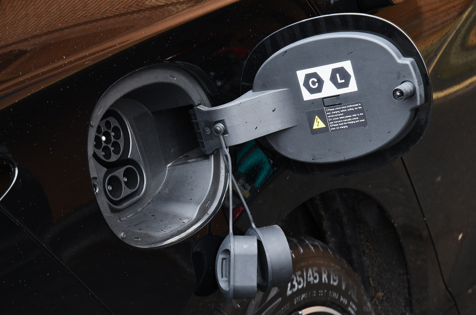 BYD Seal charging port