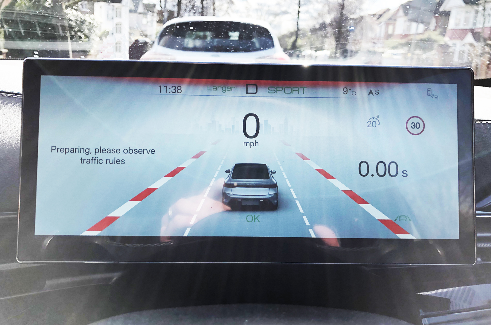 BYD Seal LT launch control mode