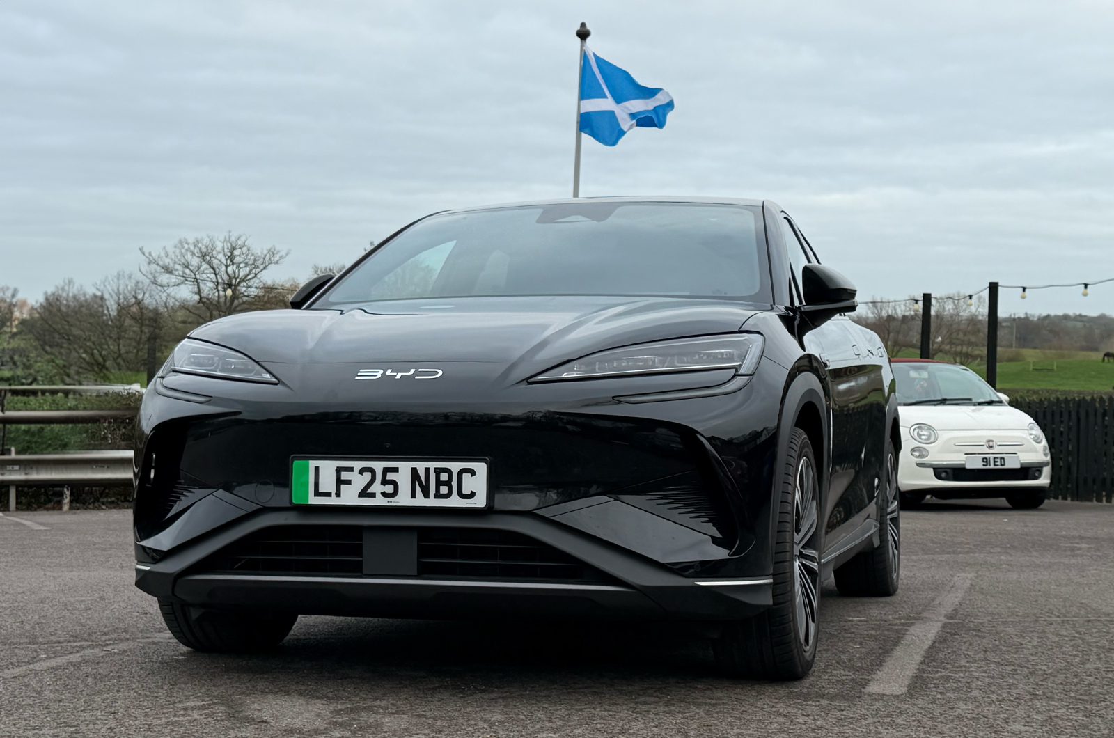 BYD Sealion 7 parked up in Scotland