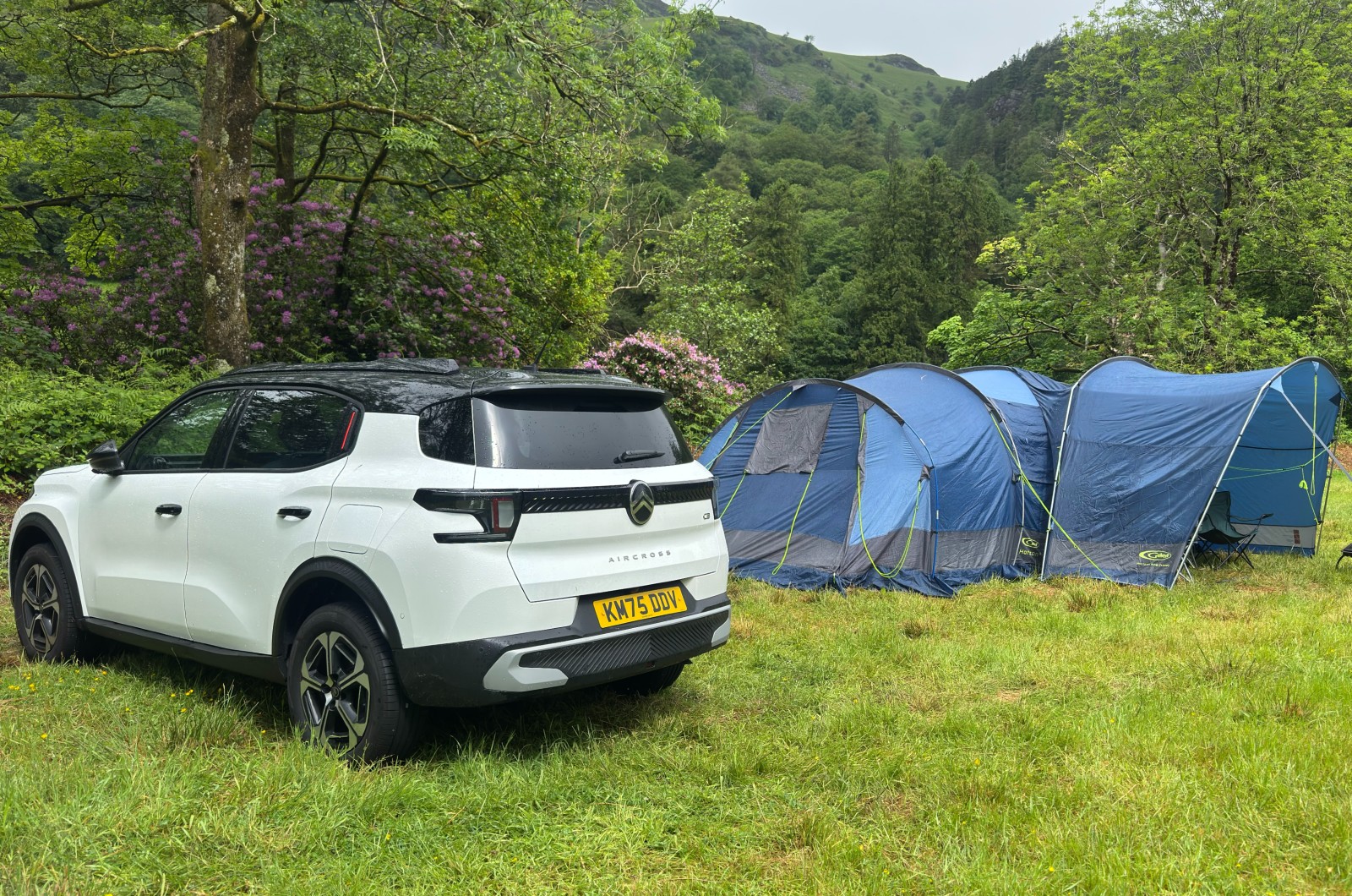 Citroen C3 Aircross camping