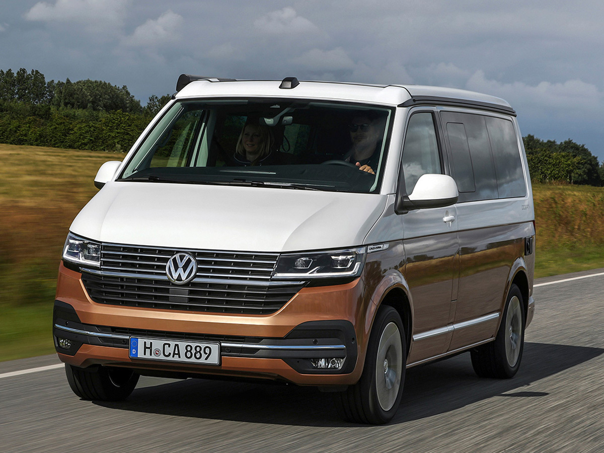 Volkswagen California front three quarters
