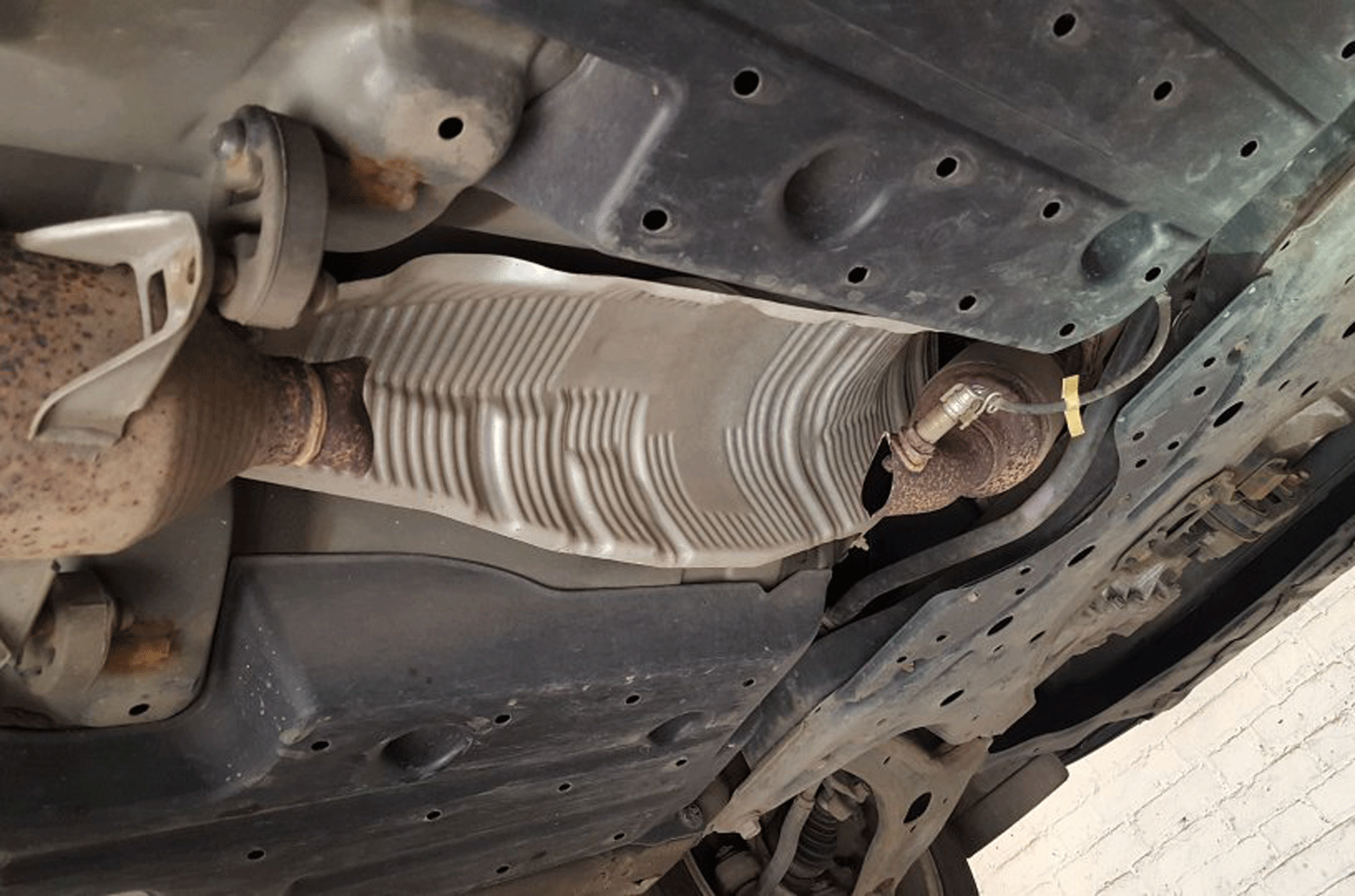 Catalytic converter theft