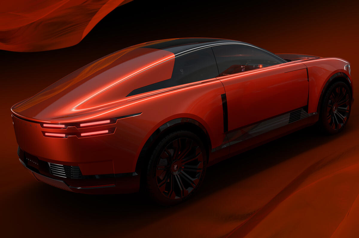 Century Coupé concept rear static