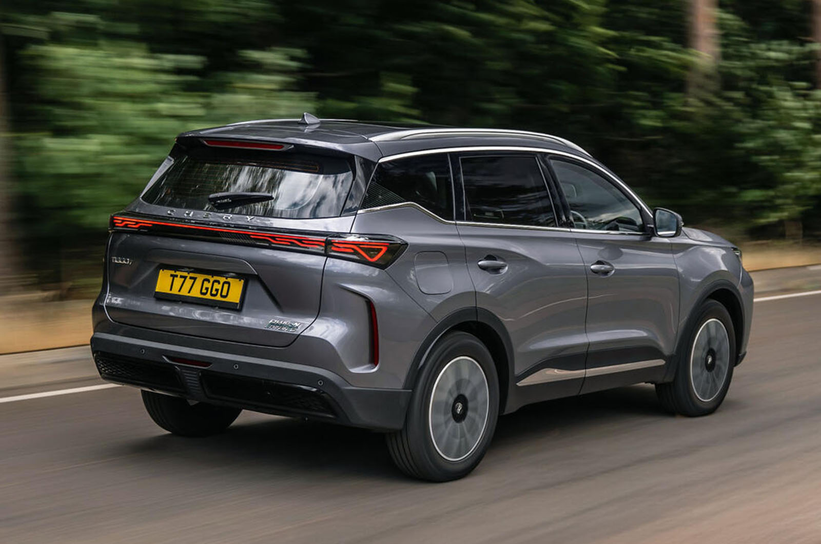 Chery Tiggo 7 rear driving