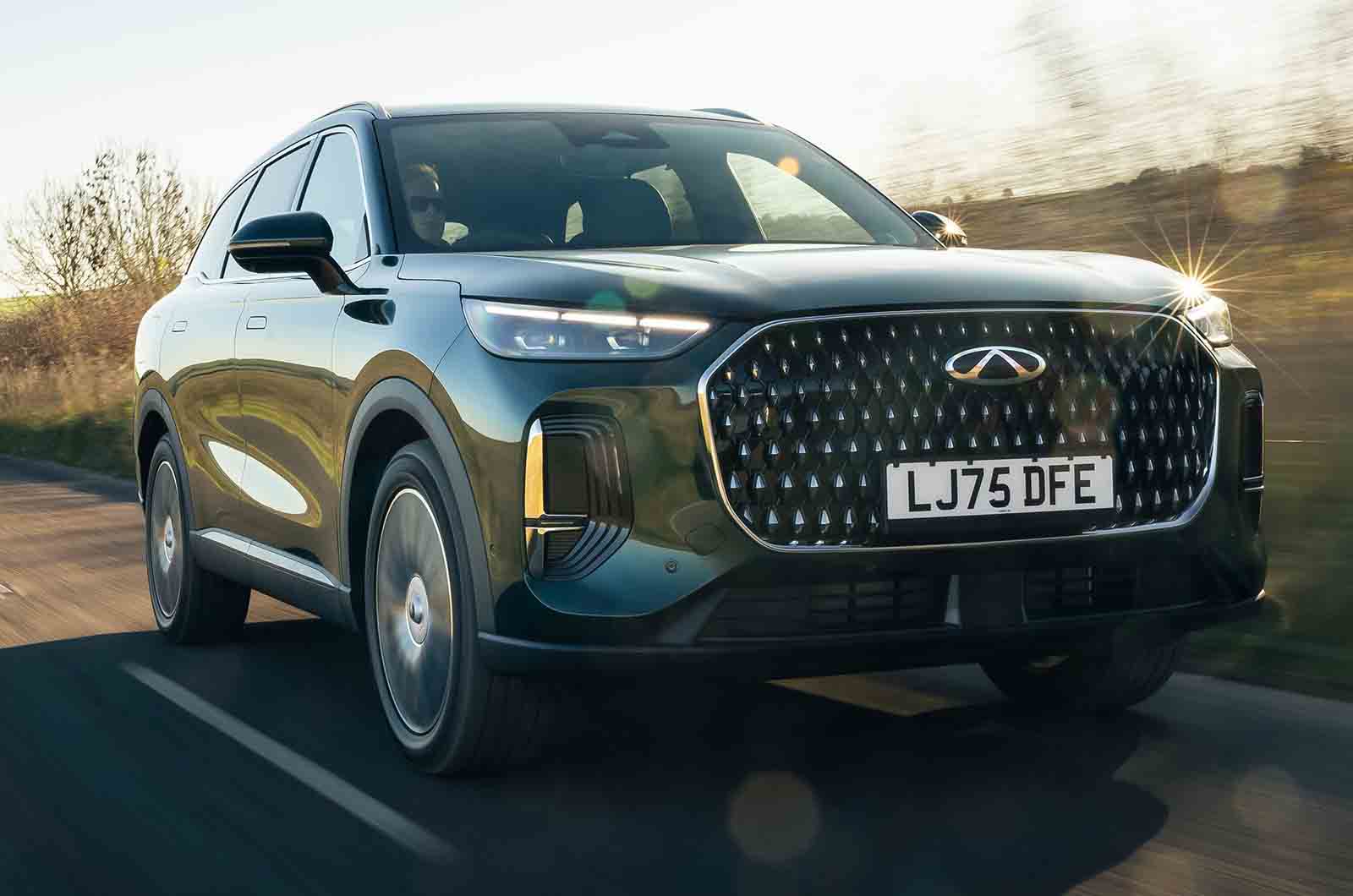 Chery Tiggo 9 dynamic front