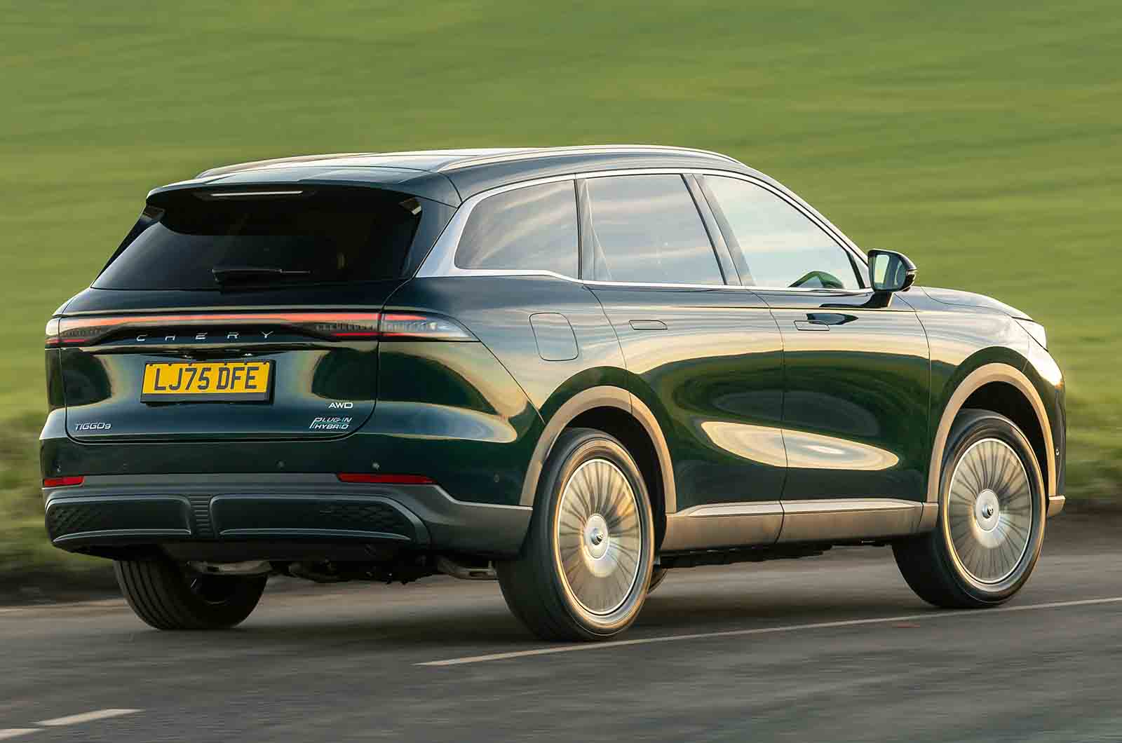 Chery Tiggo 9 rear dynamic