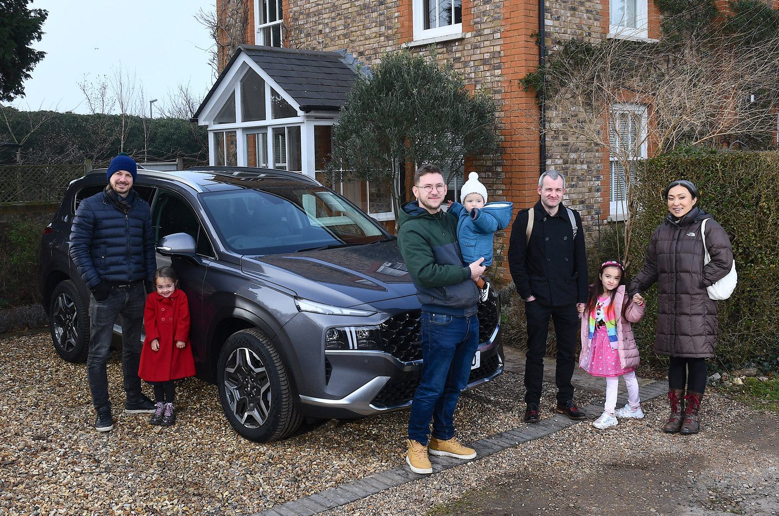 Families with Hyundai Santa FE SUV
