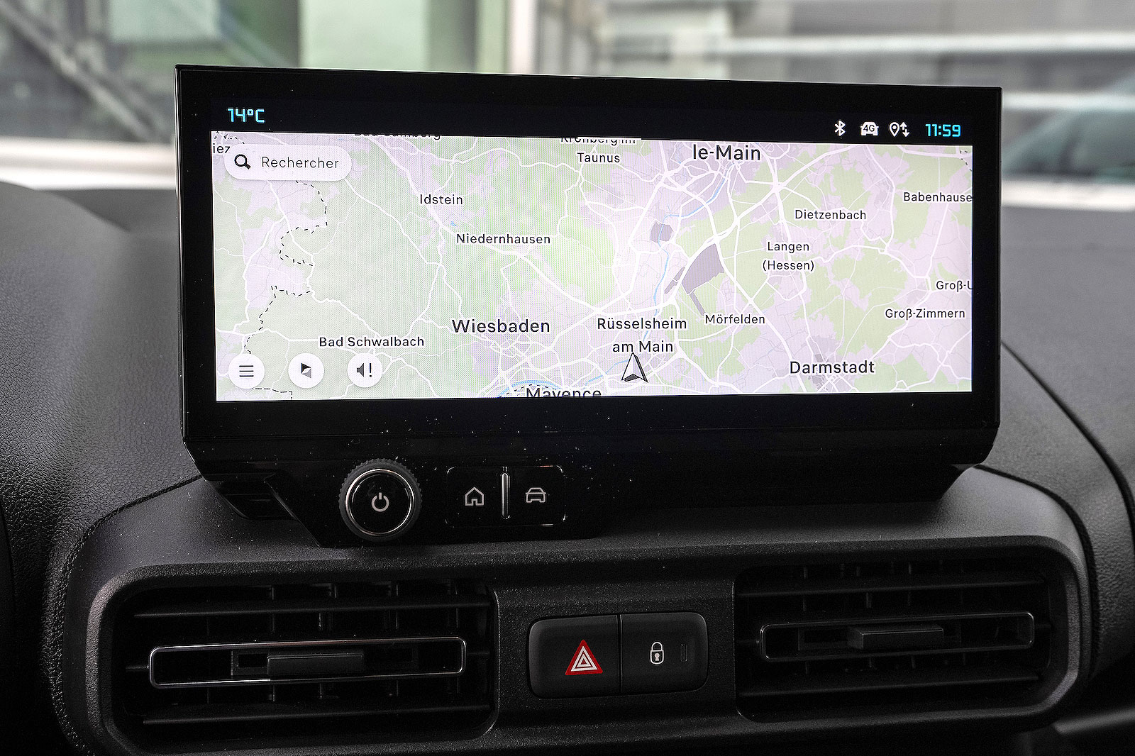 Citroen Berlingo MPV infotainment touchscreen