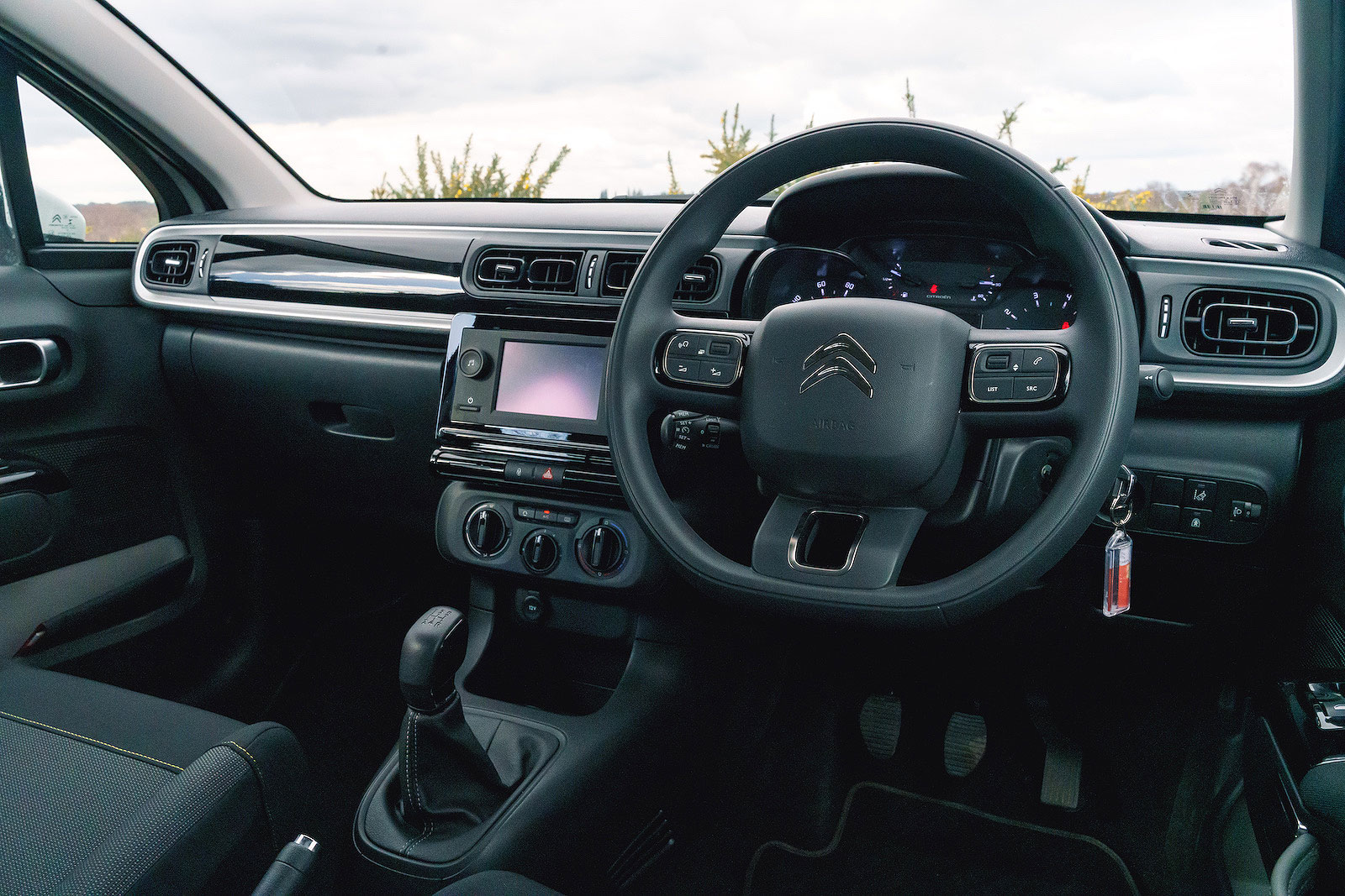 Citroën C3 interior dashboard