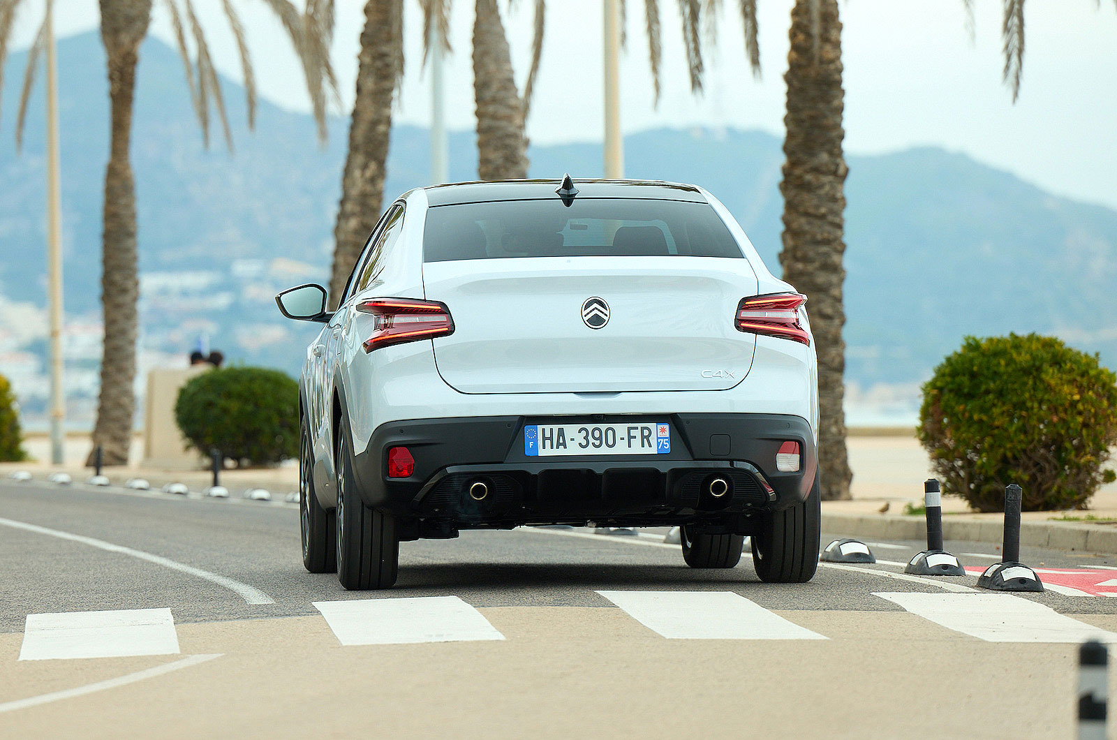 Citroen C4 X rear cornering