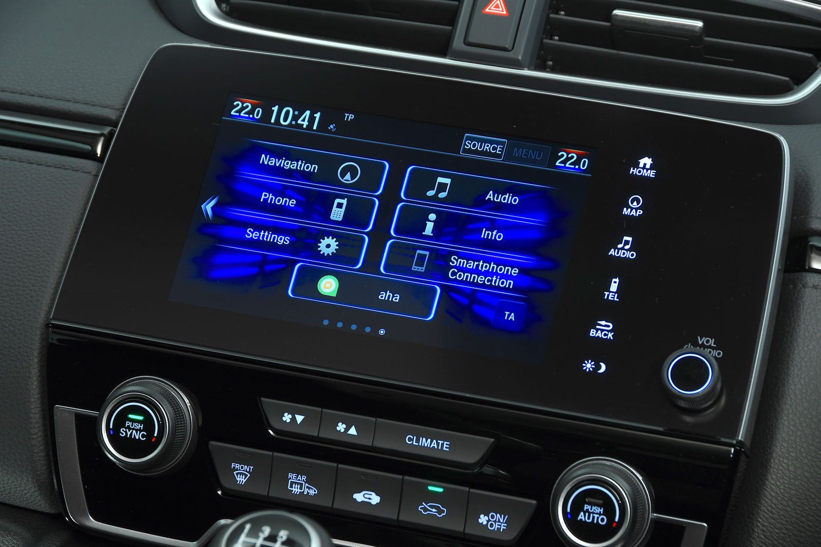 Honda CR-V infotainment