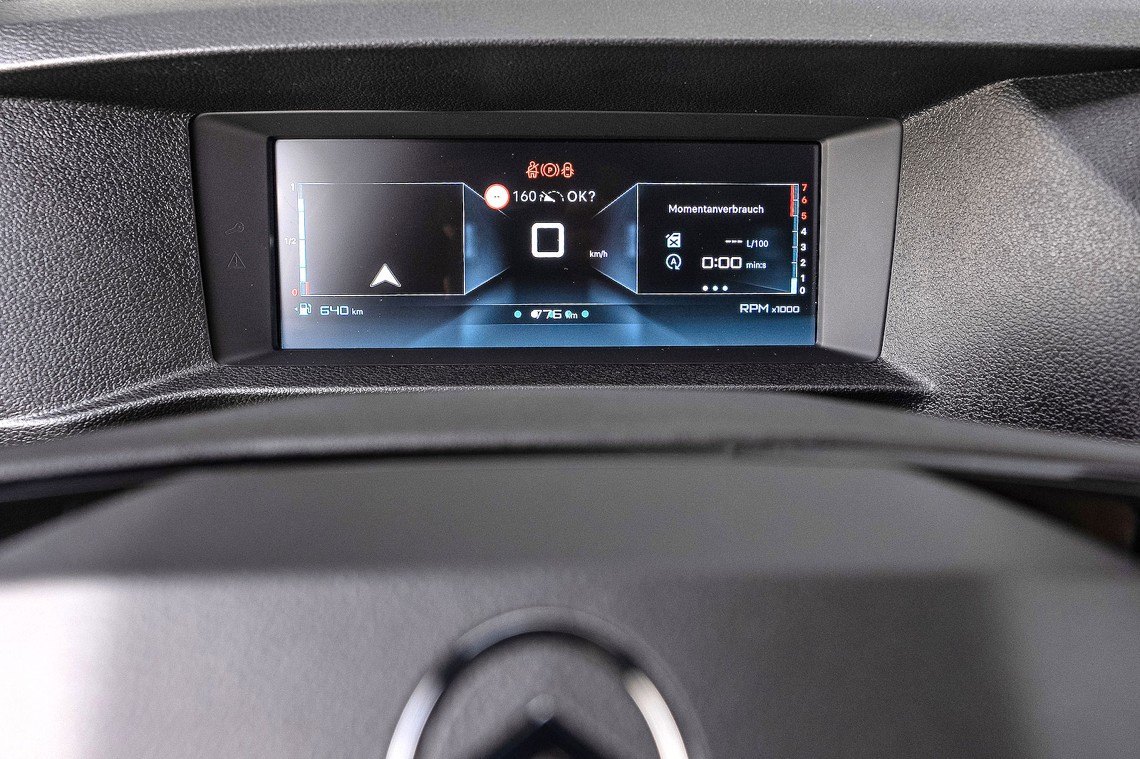 Citroën Dispatch driver display