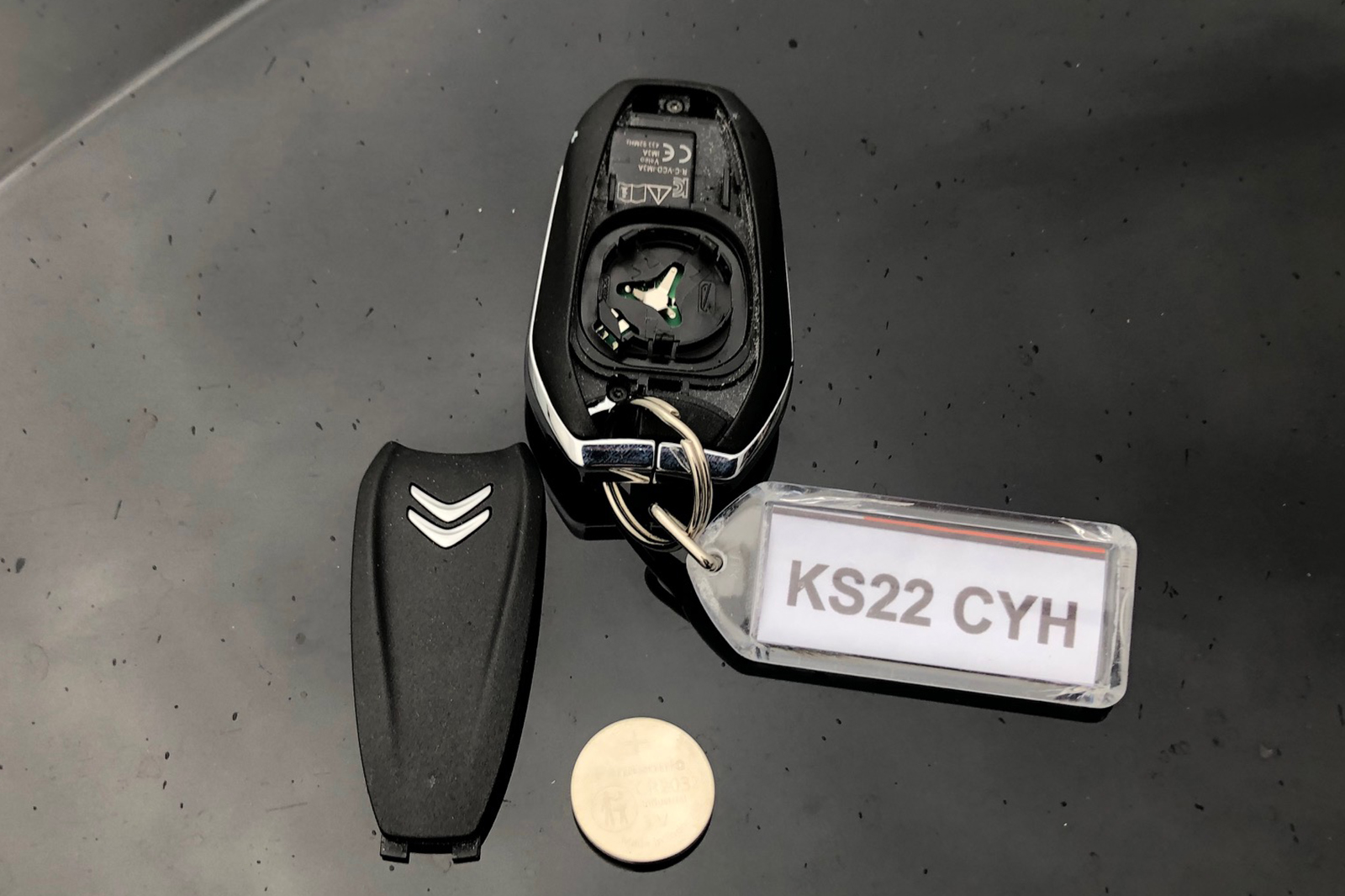 Citroen C5 X broken car key