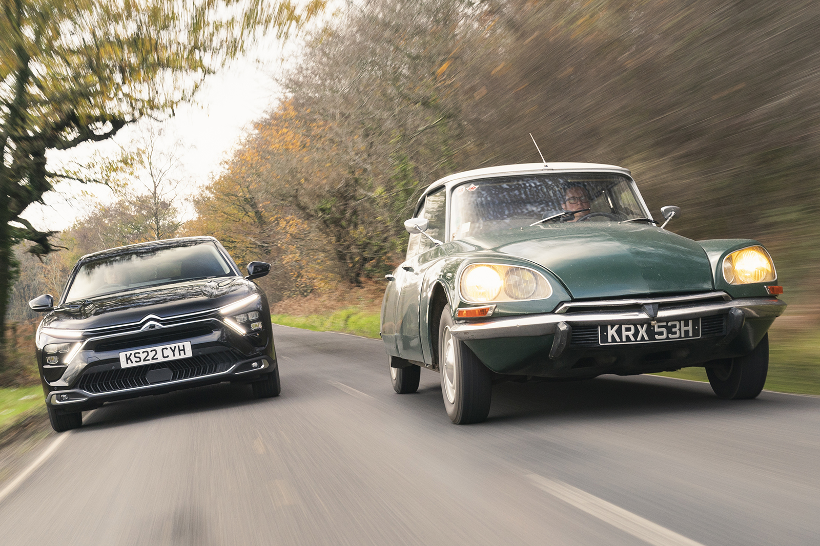 Citroen C5 X with Citroen DS
