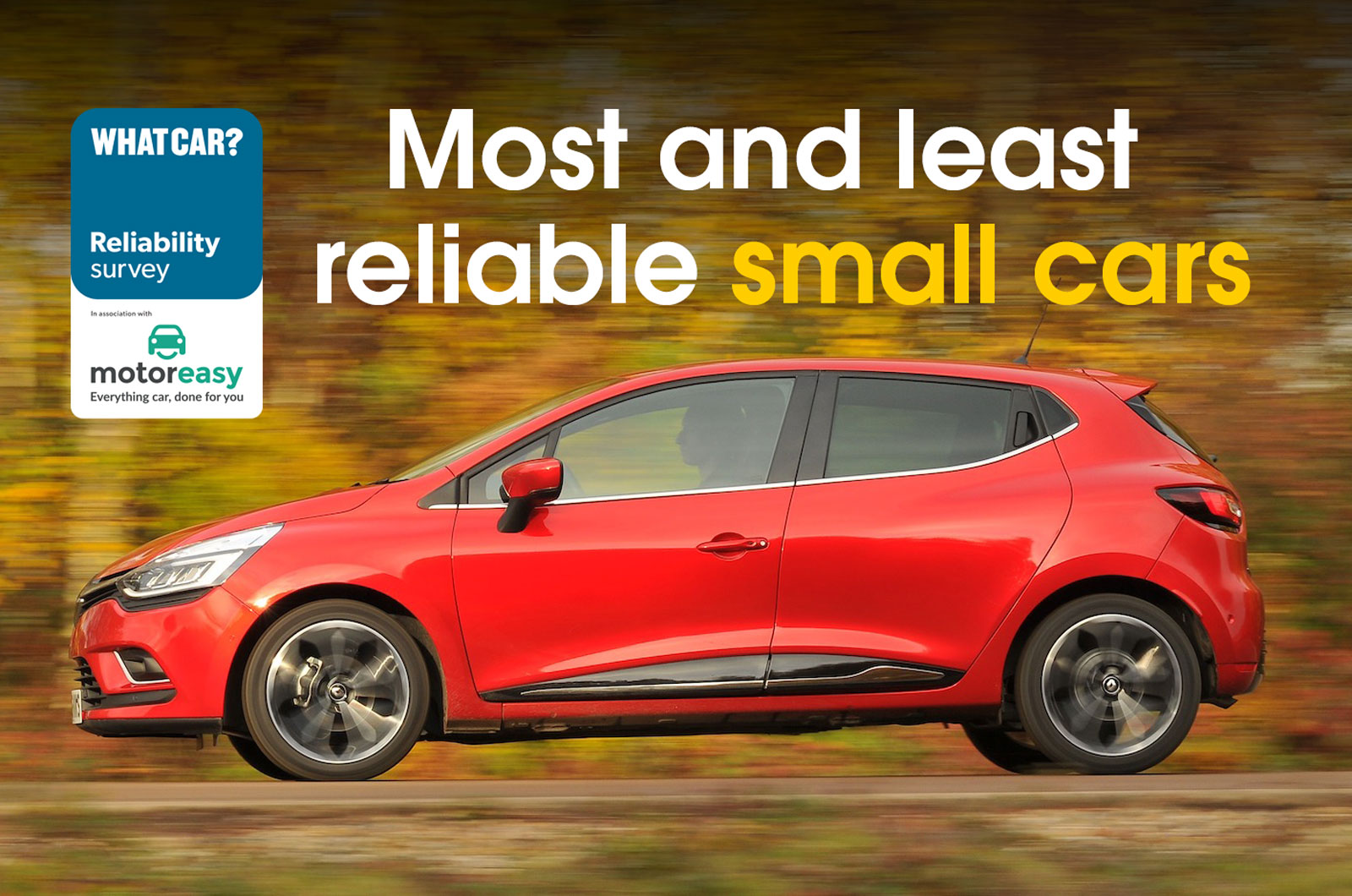 Most and least reliable small cars - Clio 