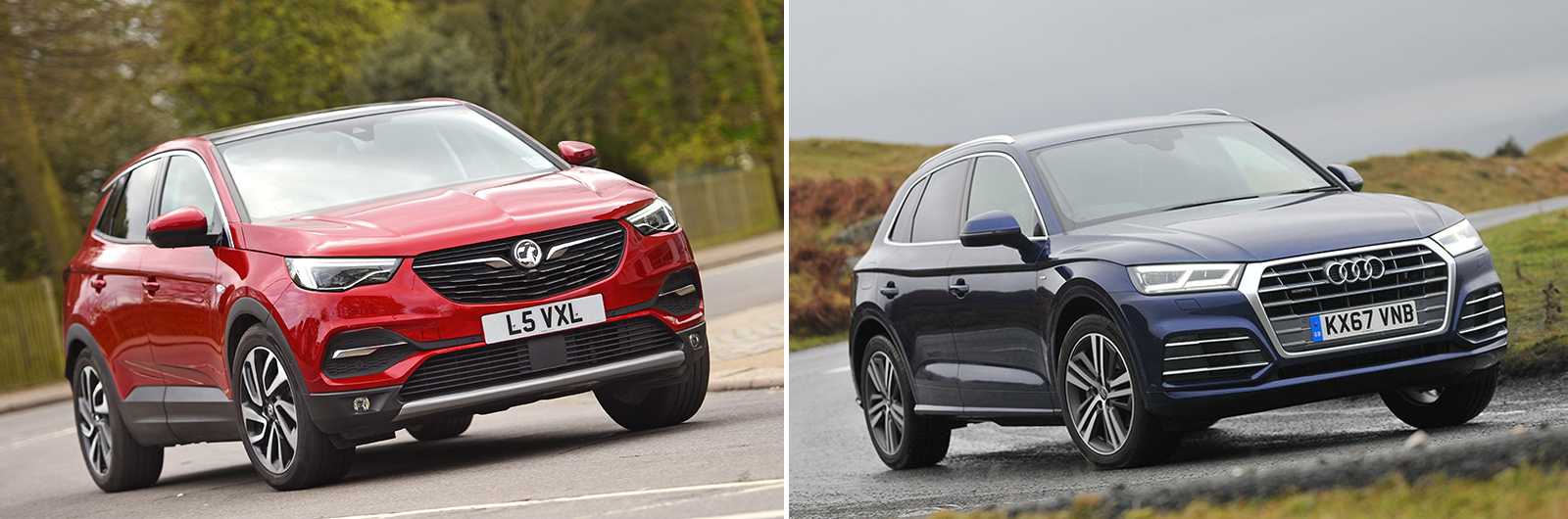 New Vauxhall Grandland X vs used Audi Q5: which is best?