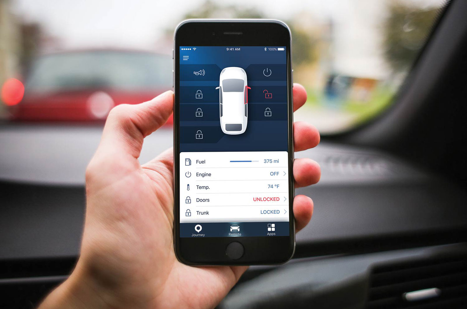 Connected car technology