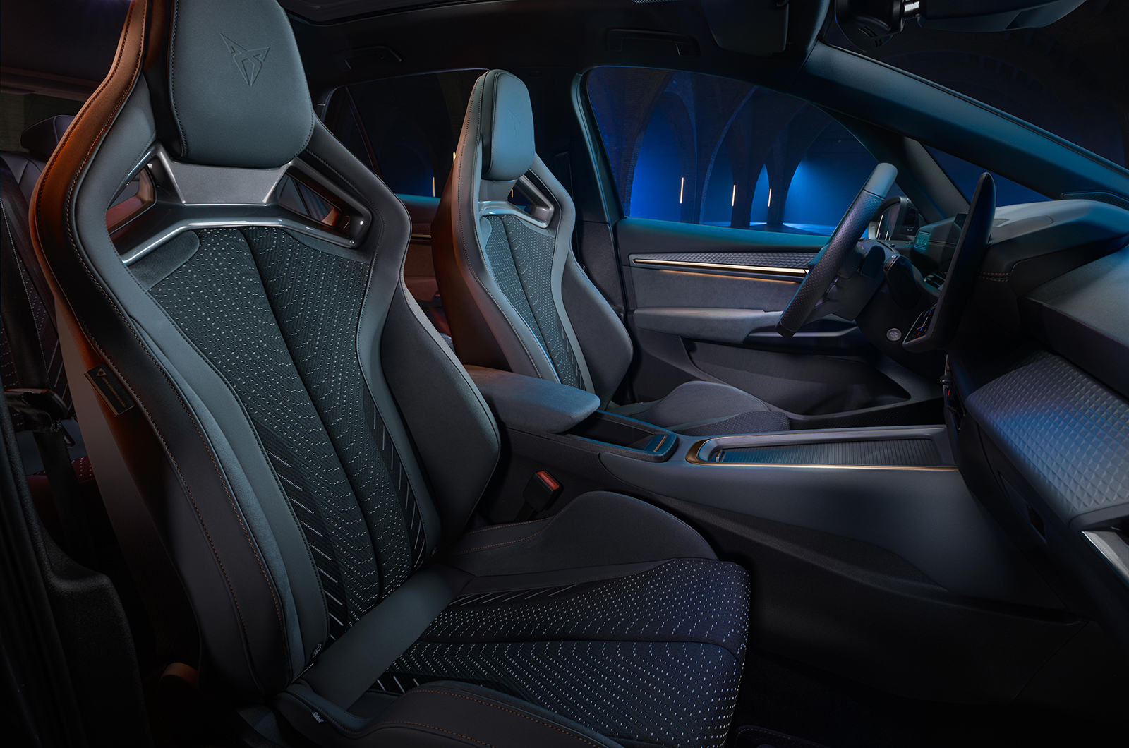 Cupra Born front seats