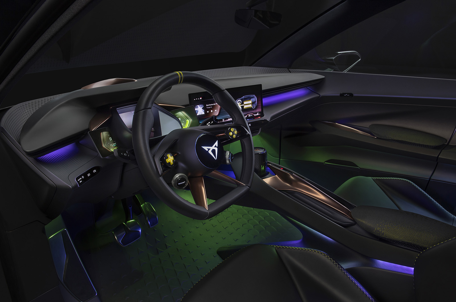 Cupra Raval concept interior