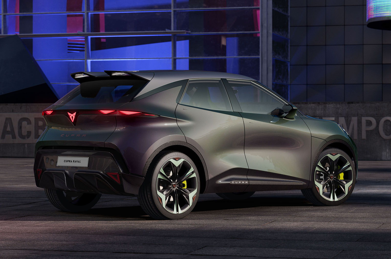 Cupra Raval concept rear static