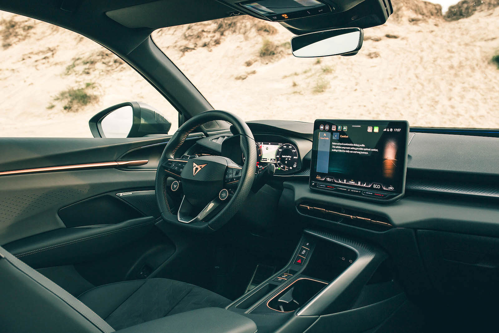 Cupra Terramar dashboard