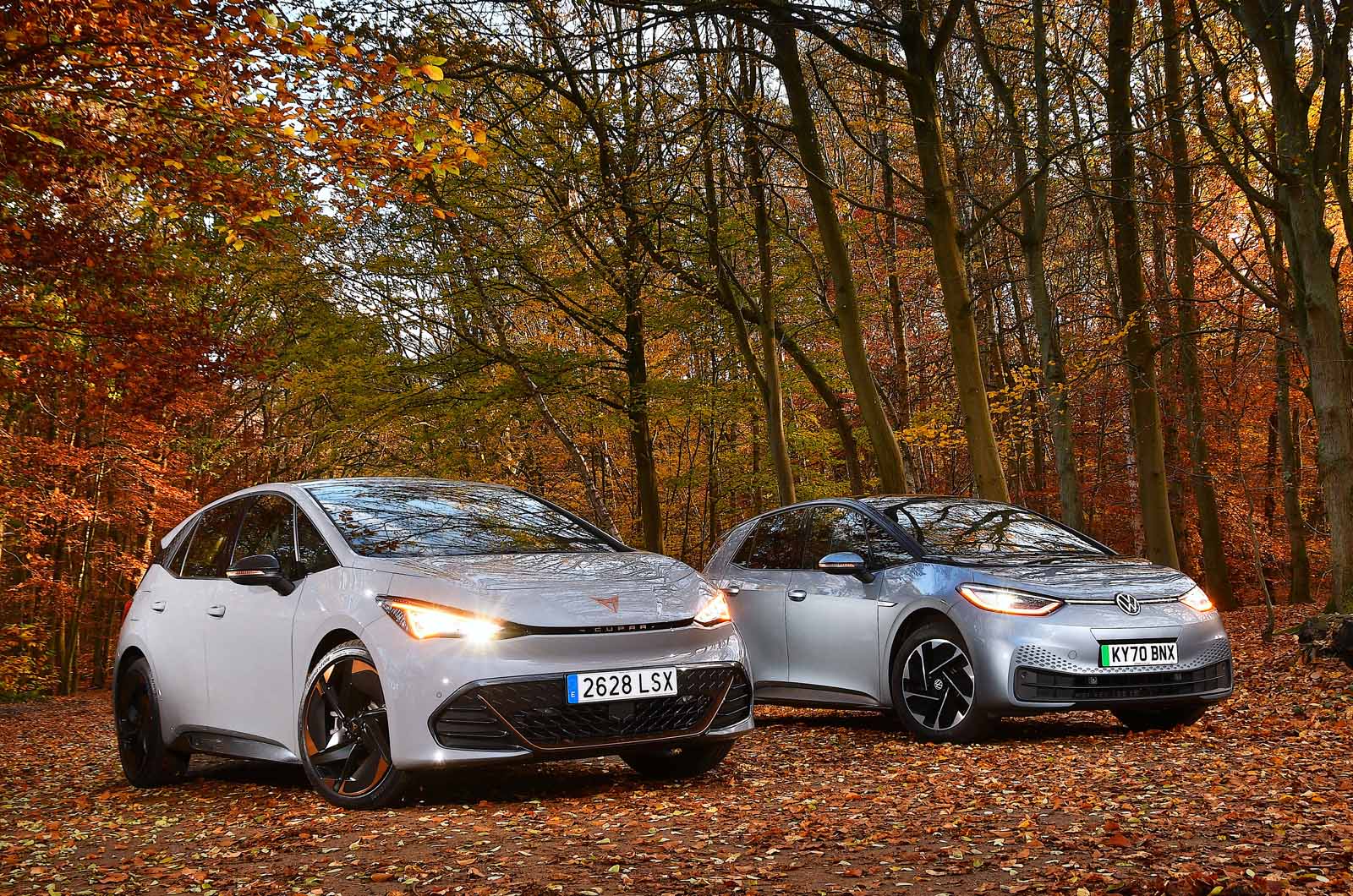 New Cupra Born vs Volkswagen ID.3