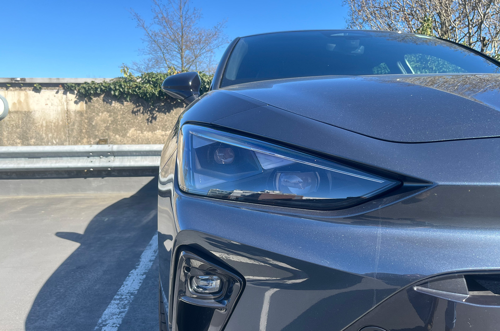 Cupra Leon headlight detail