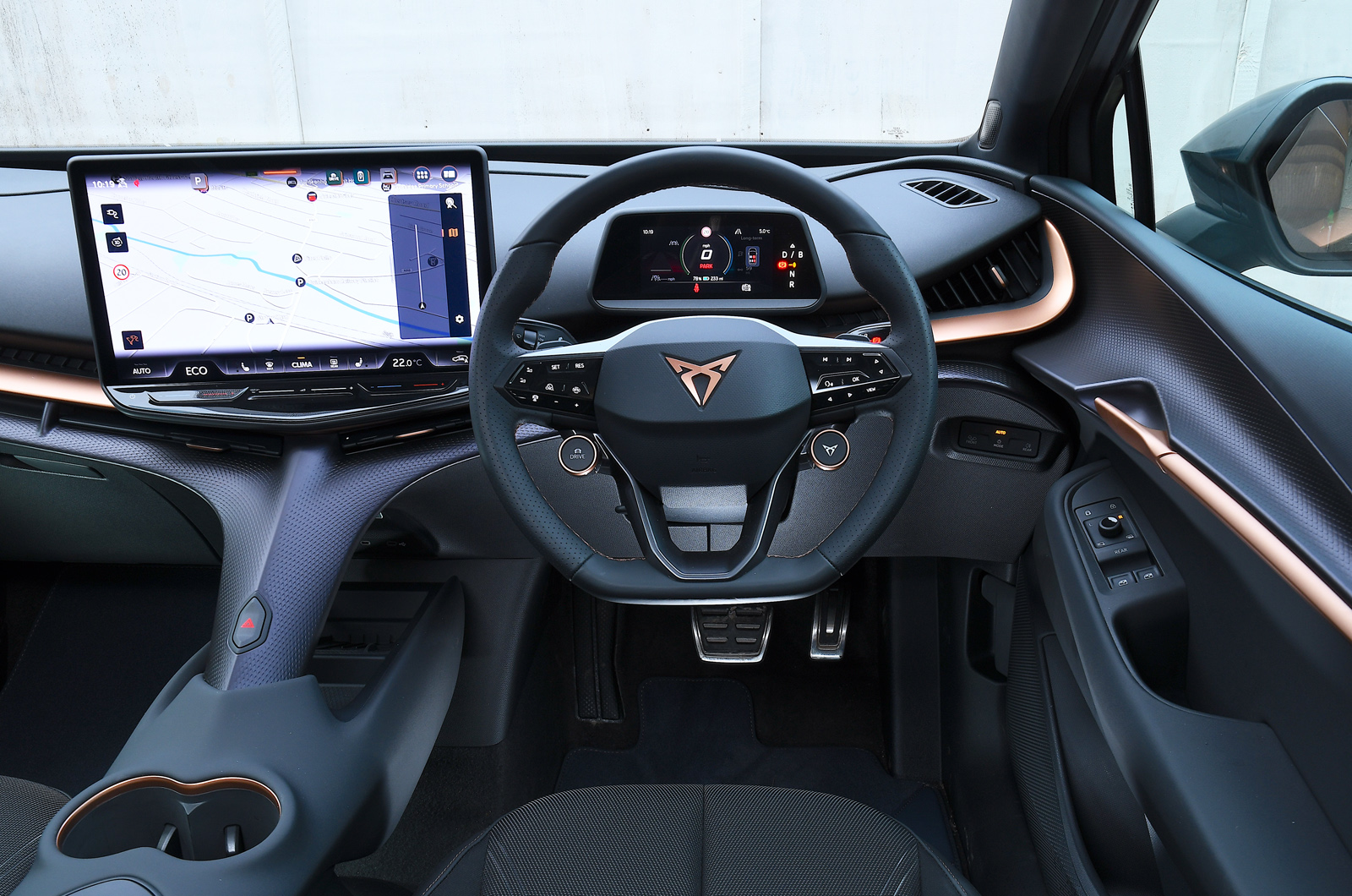 Cupra Tavascan dashboard