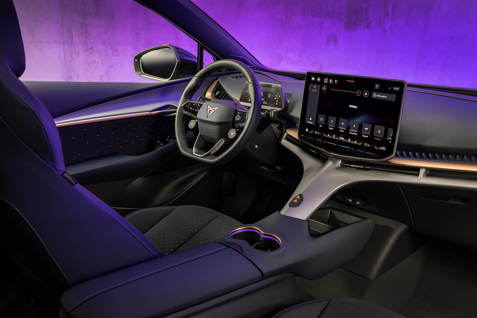 Cupra Tavascan interior