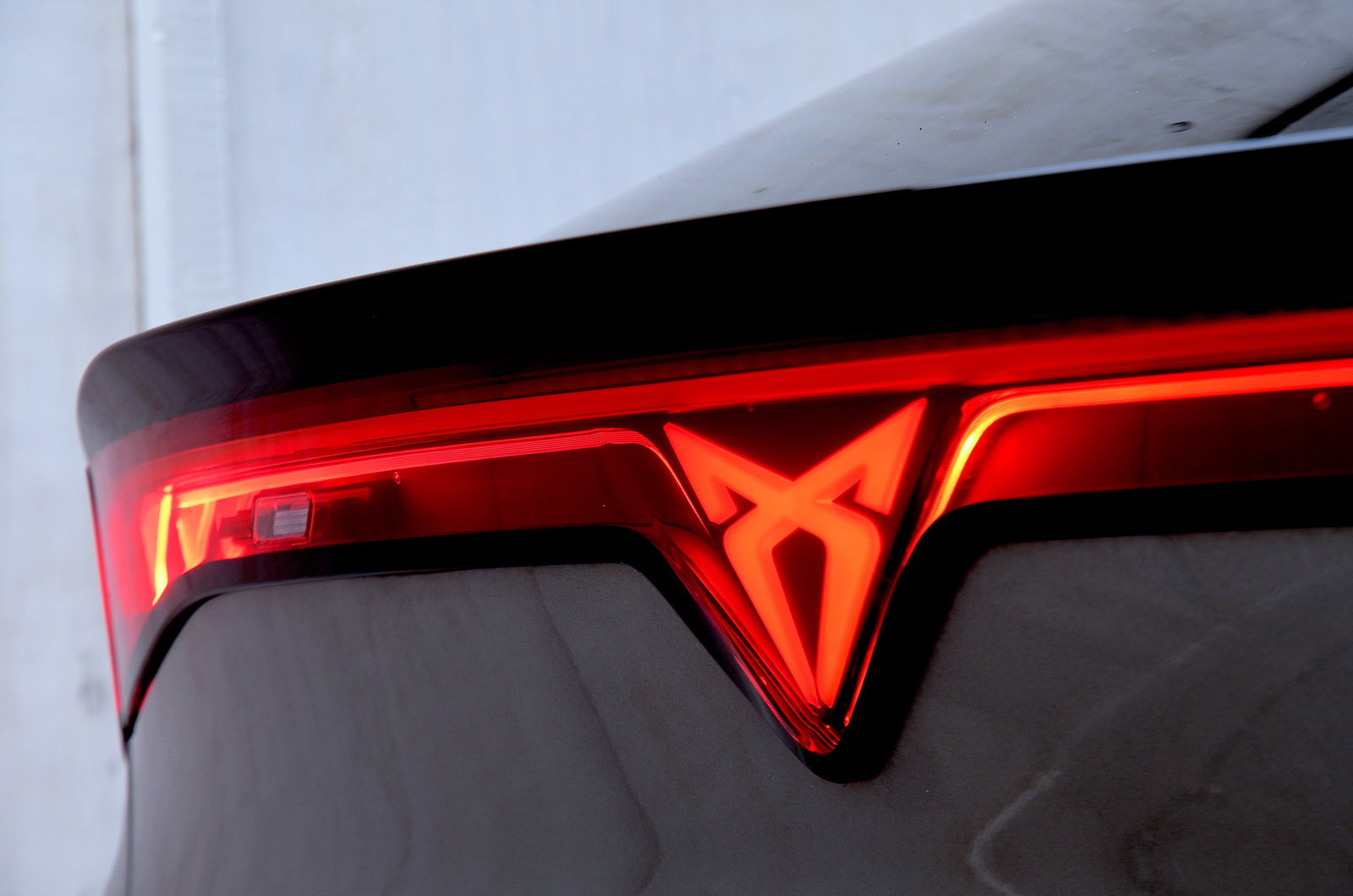 Cupra Tavascan rear badge