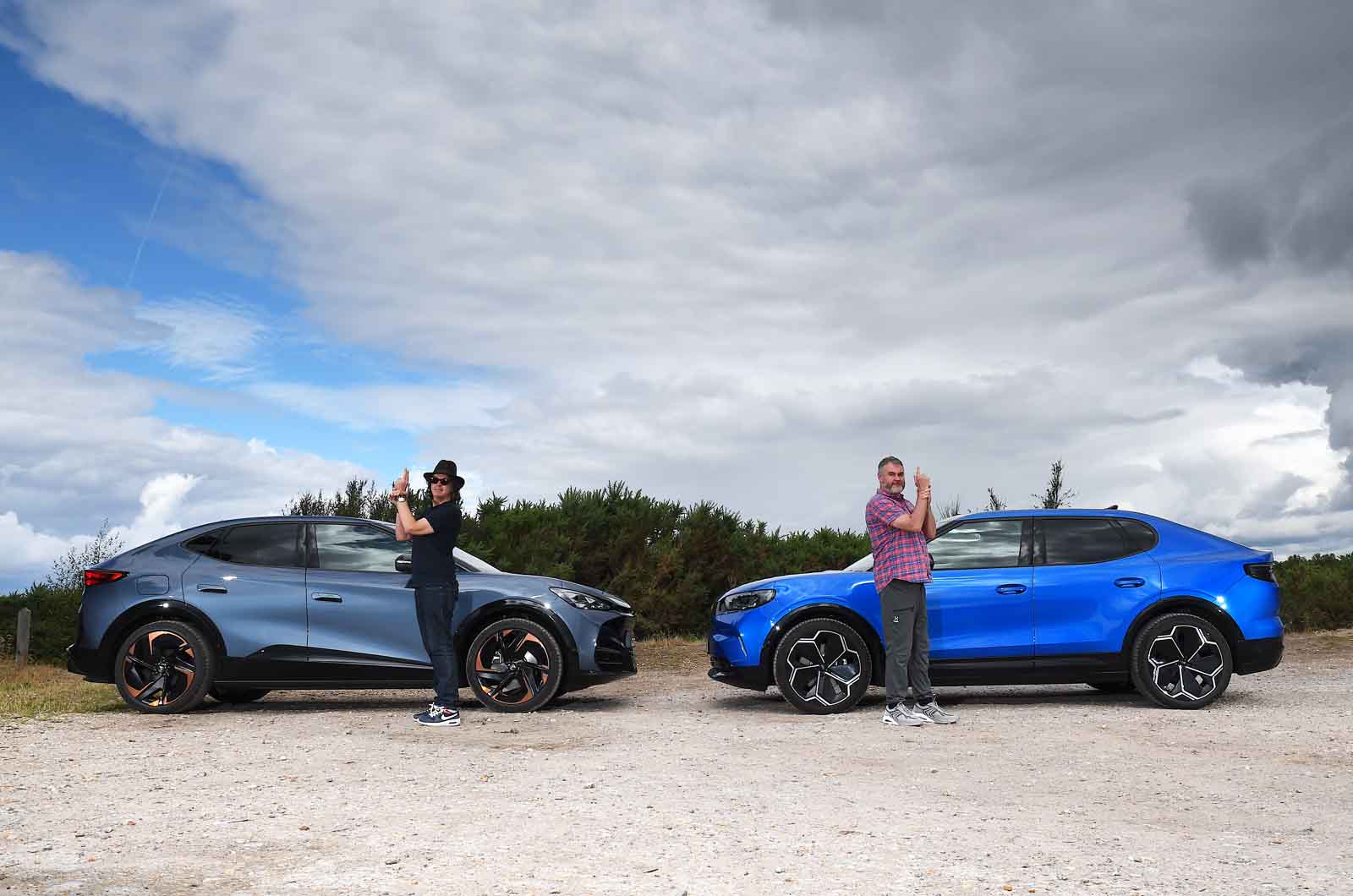 Cupra Tavascan vs Ford Capri shootout