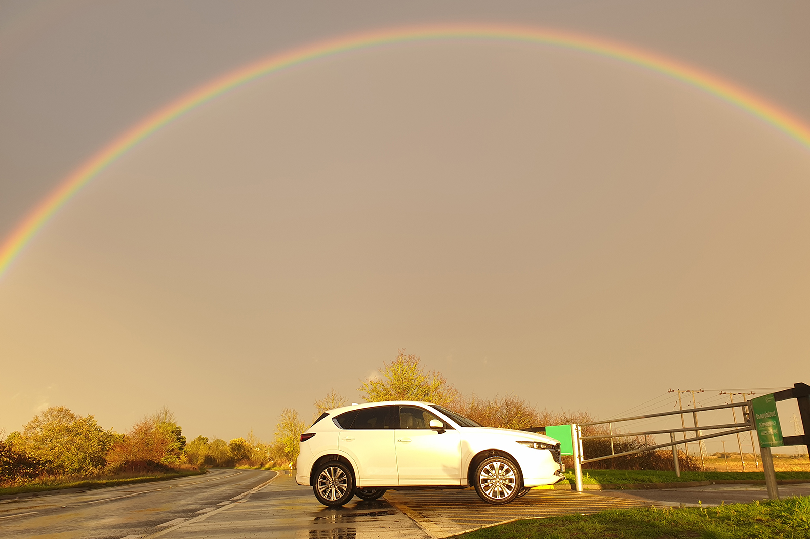 Mazda CX-5 2022 long-term rainbow