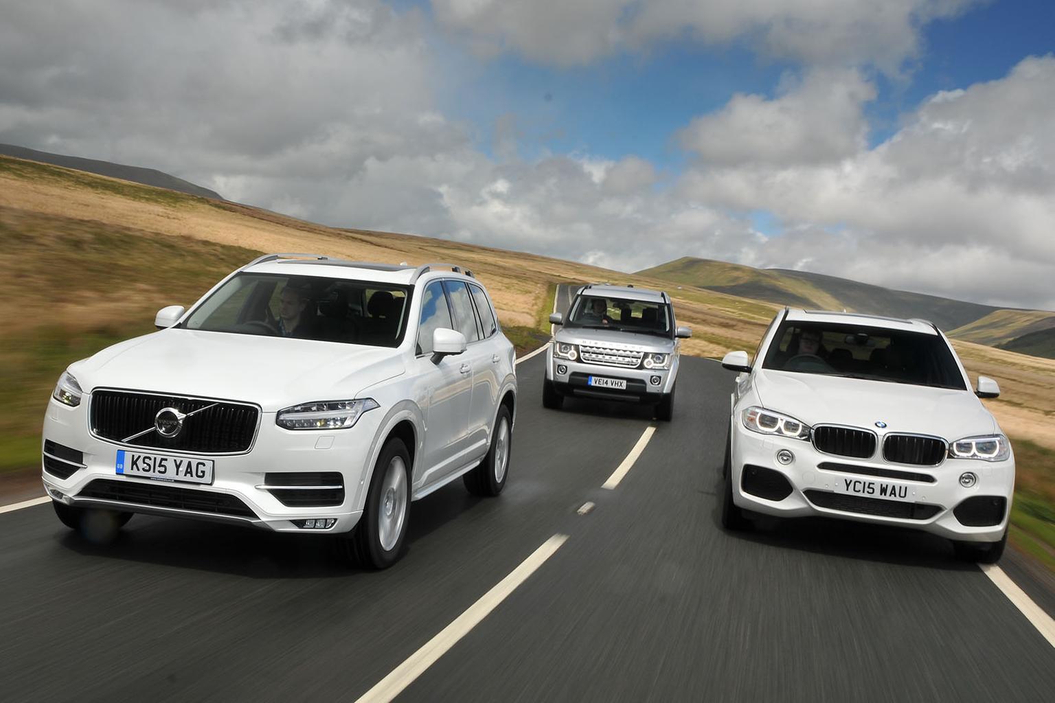 Volvo XC90 vs BMW X5 vs Land Rover Discovery