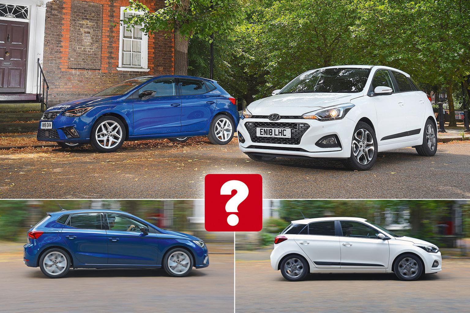 New Hyundai i20 vs Seat Ibiza