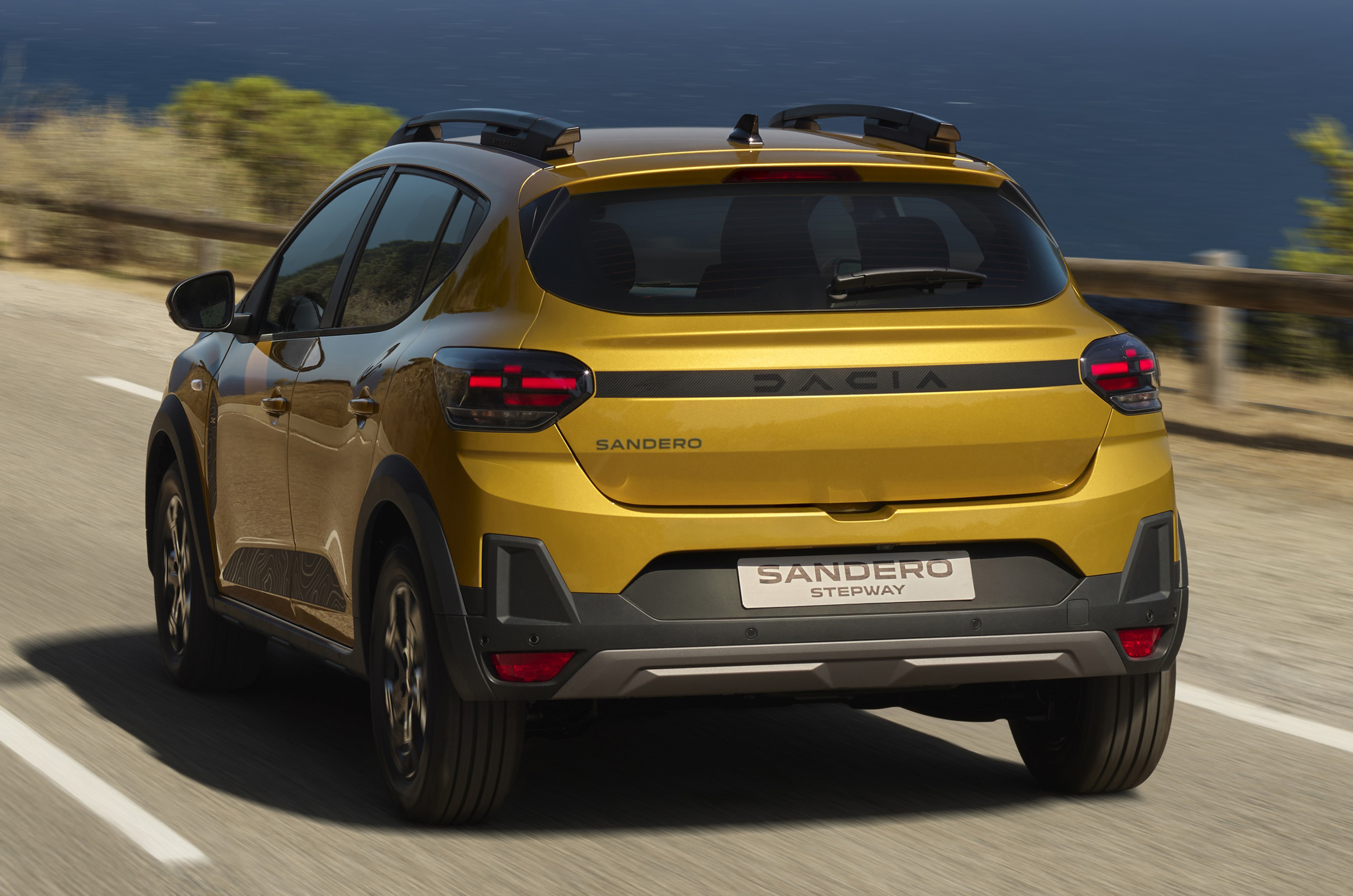 Dacia Sandero Stepway rear driving