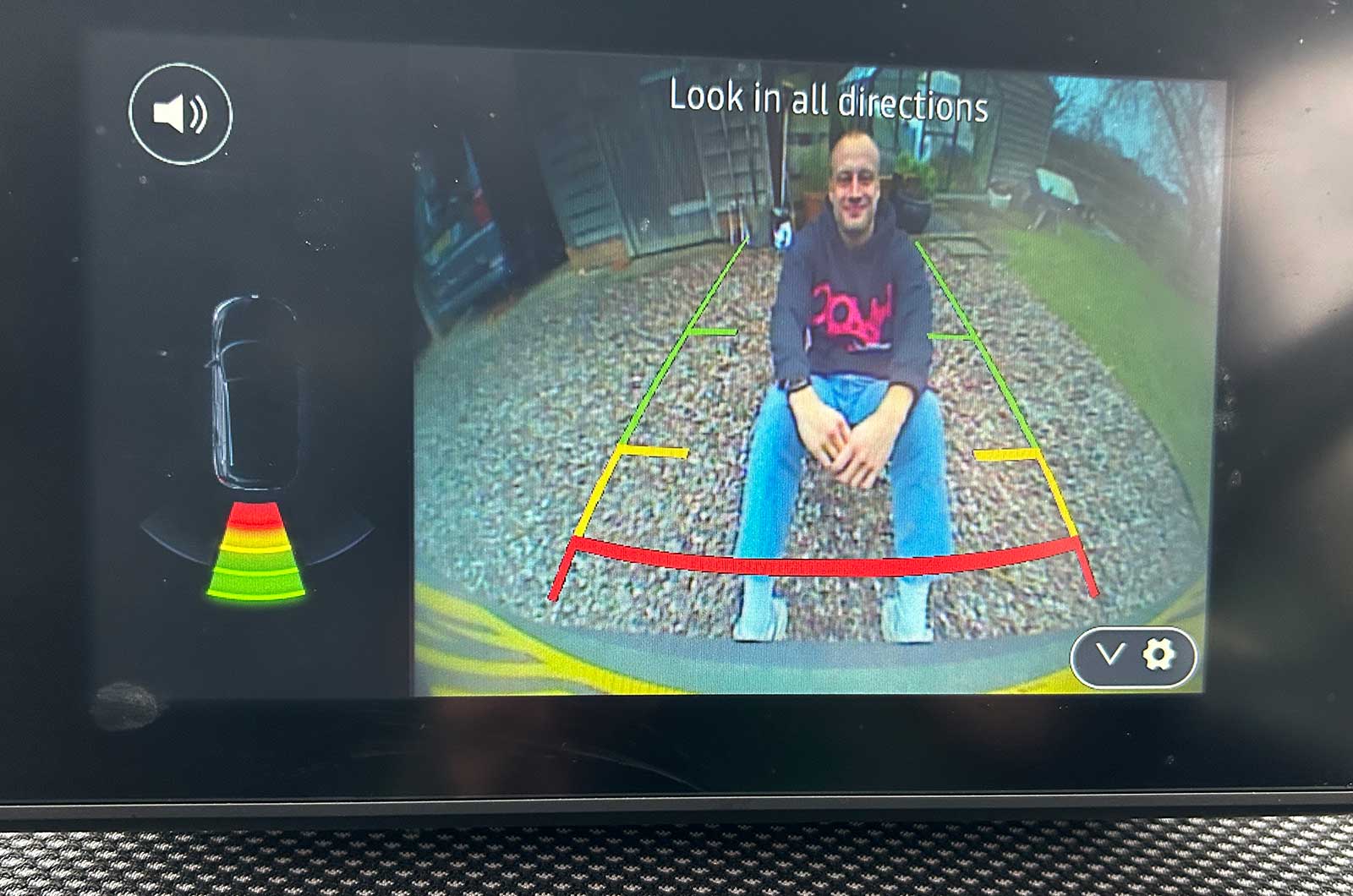 Dacia Jogger reversing camera