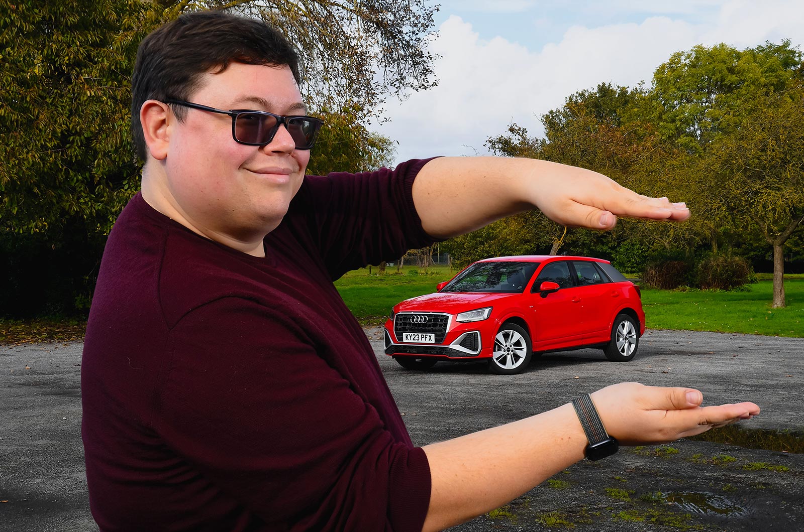 Darren squeezing long-term Audi Q2