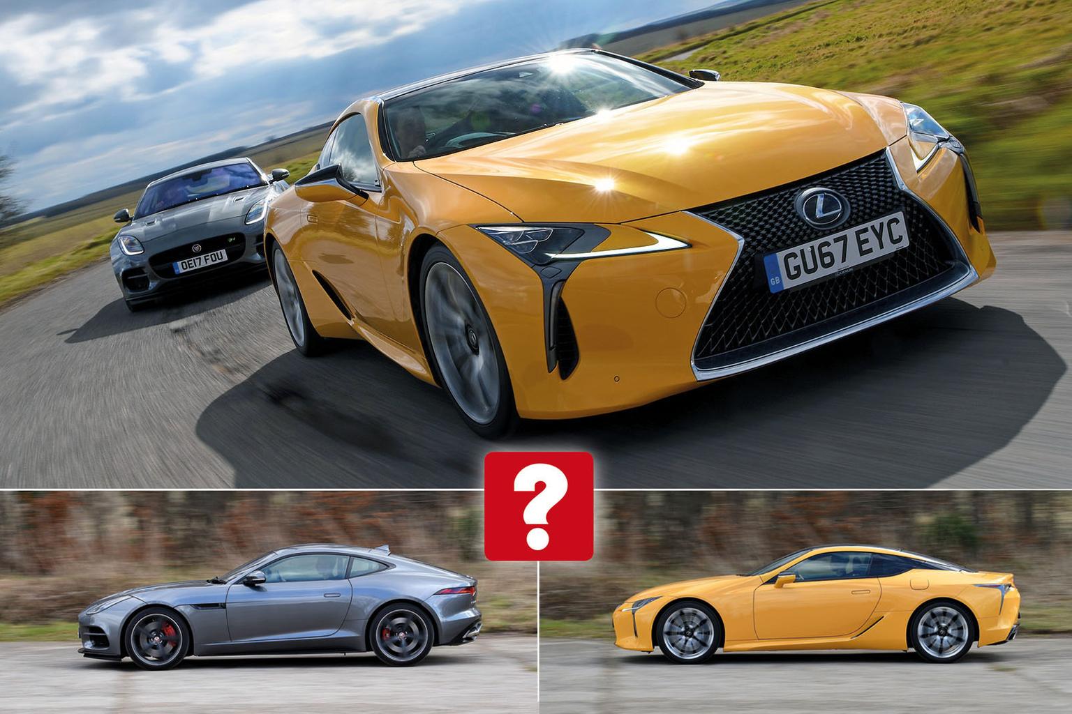 New Lexus LC vs Jaguar F-Type