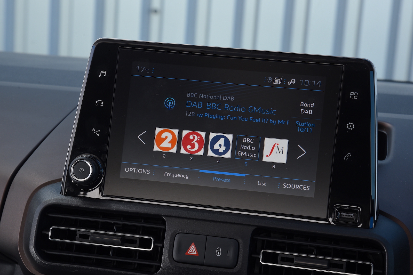 2018 Peugeot Rifter infotainment