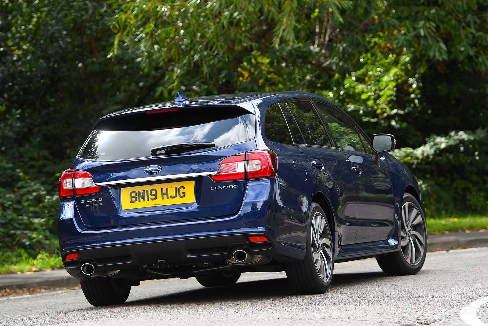 Subaru Levorg 2019 RHD right rear cornering