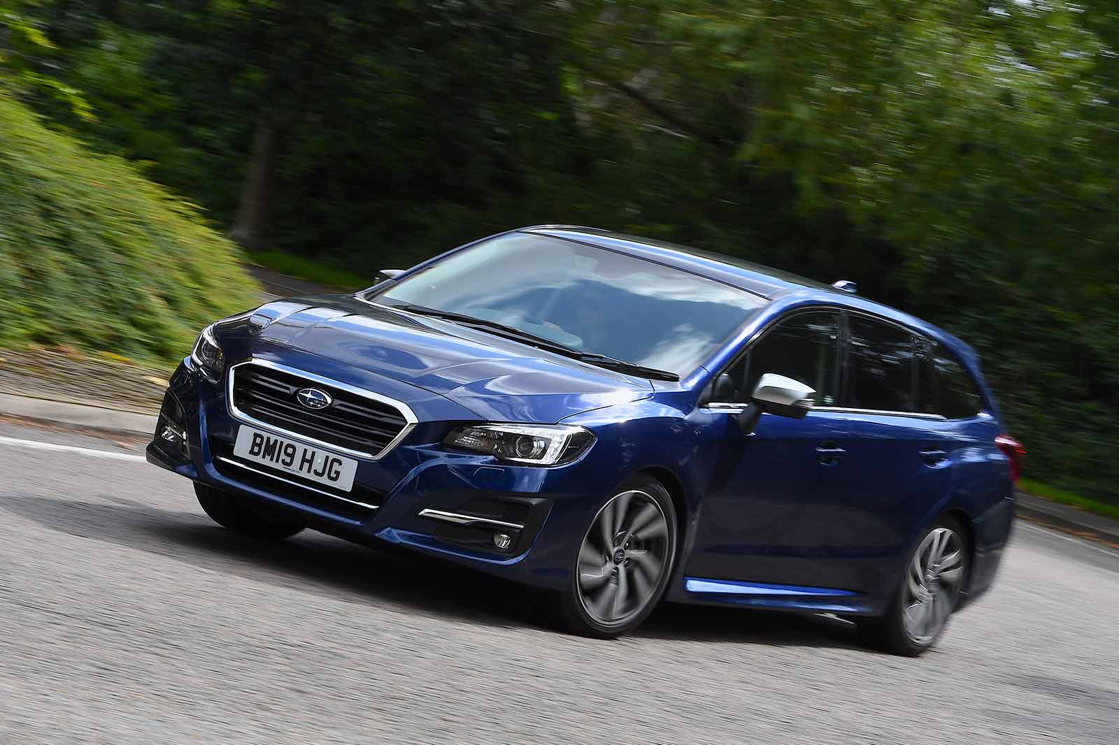 Subaru Levorg 2019 RHD left front cornering
