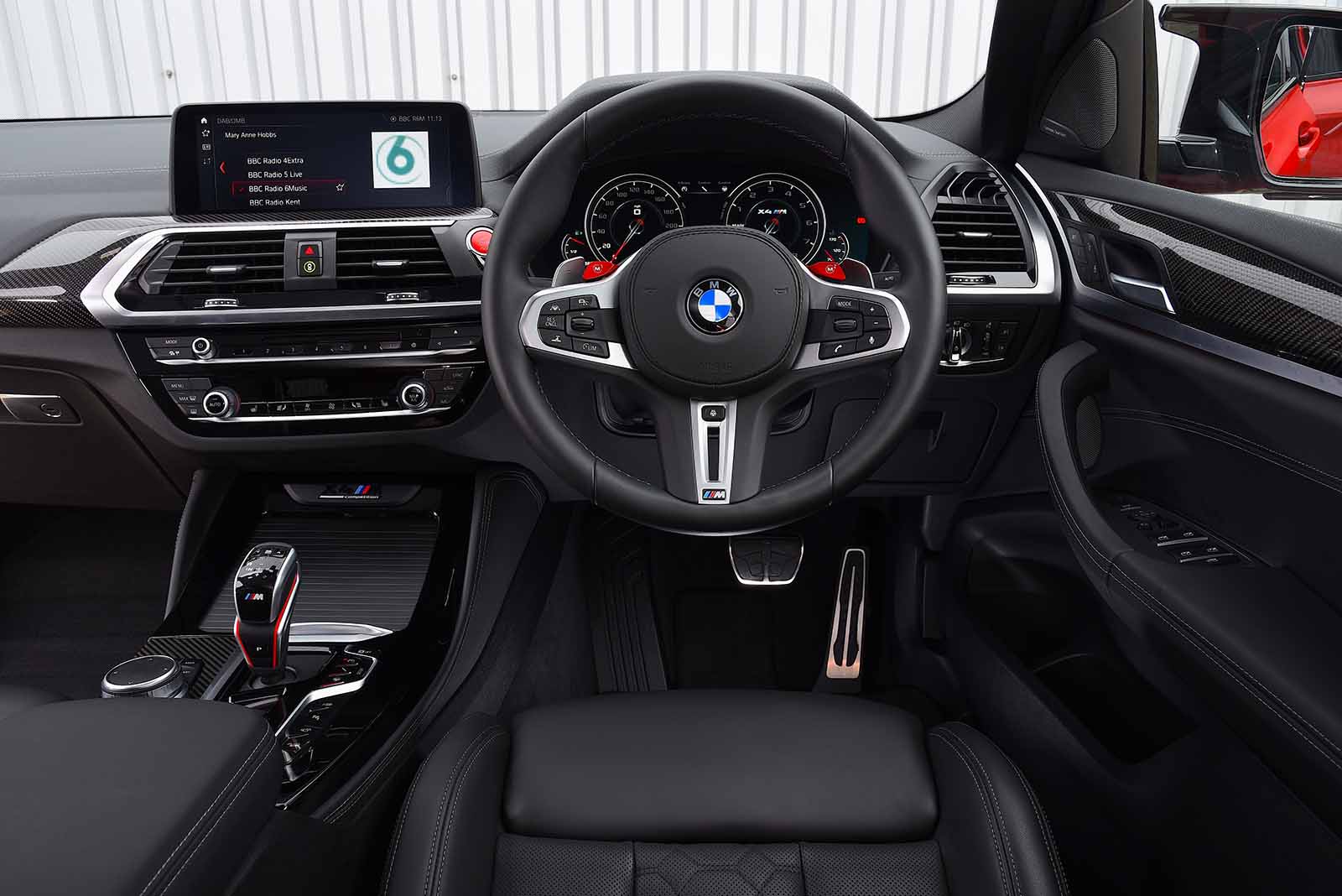 BMW X4 M Competition 2019 RHD dashboard