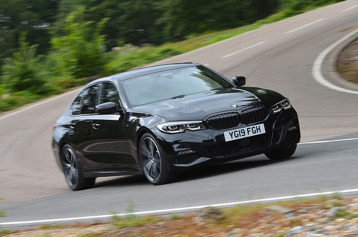BMW 3 Series driving